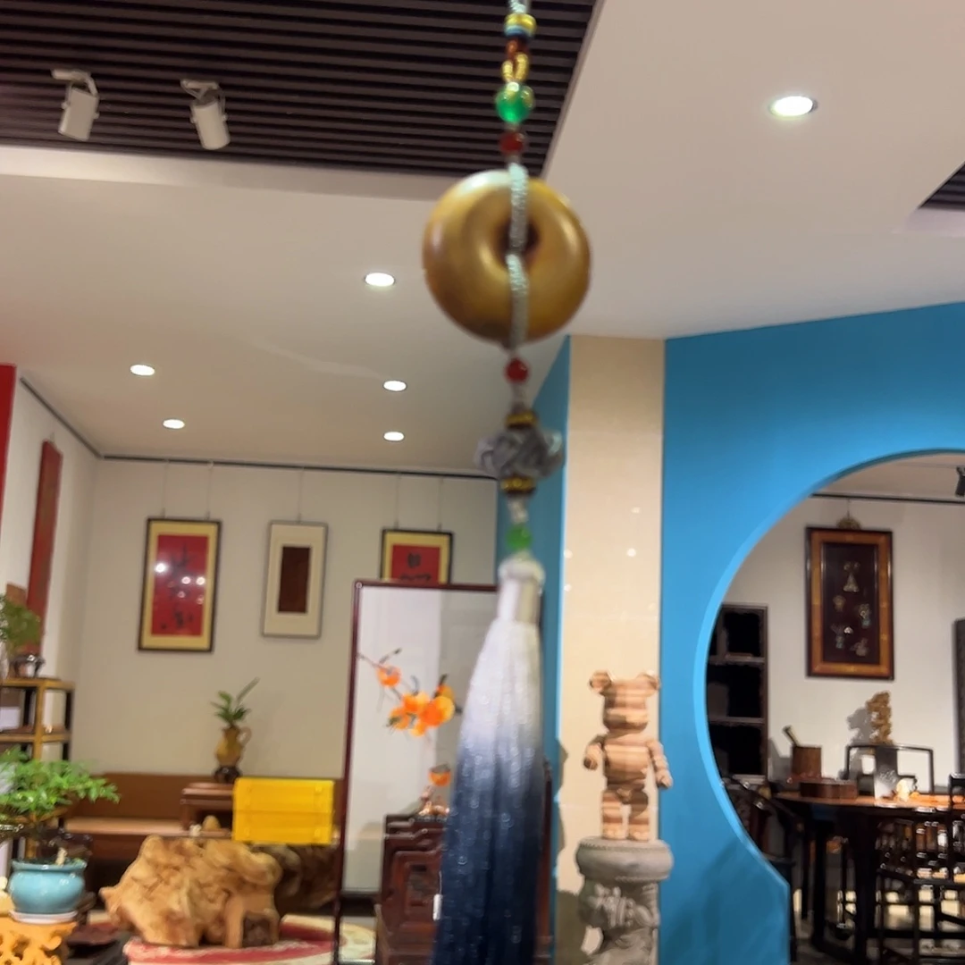 花梨木类成套家具鹿角平安扣