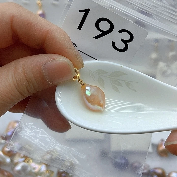 淡水珍珠颈饰银S925镶嵌