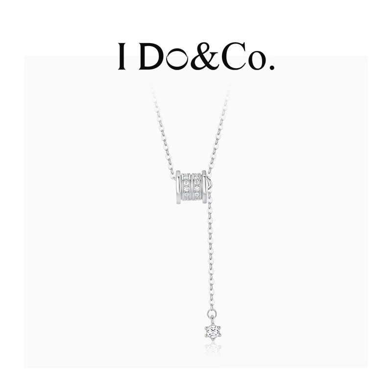 I Do&Co. 坠链均足银 银弦小蛮腰项链轻奢锁骨链礼物送女友