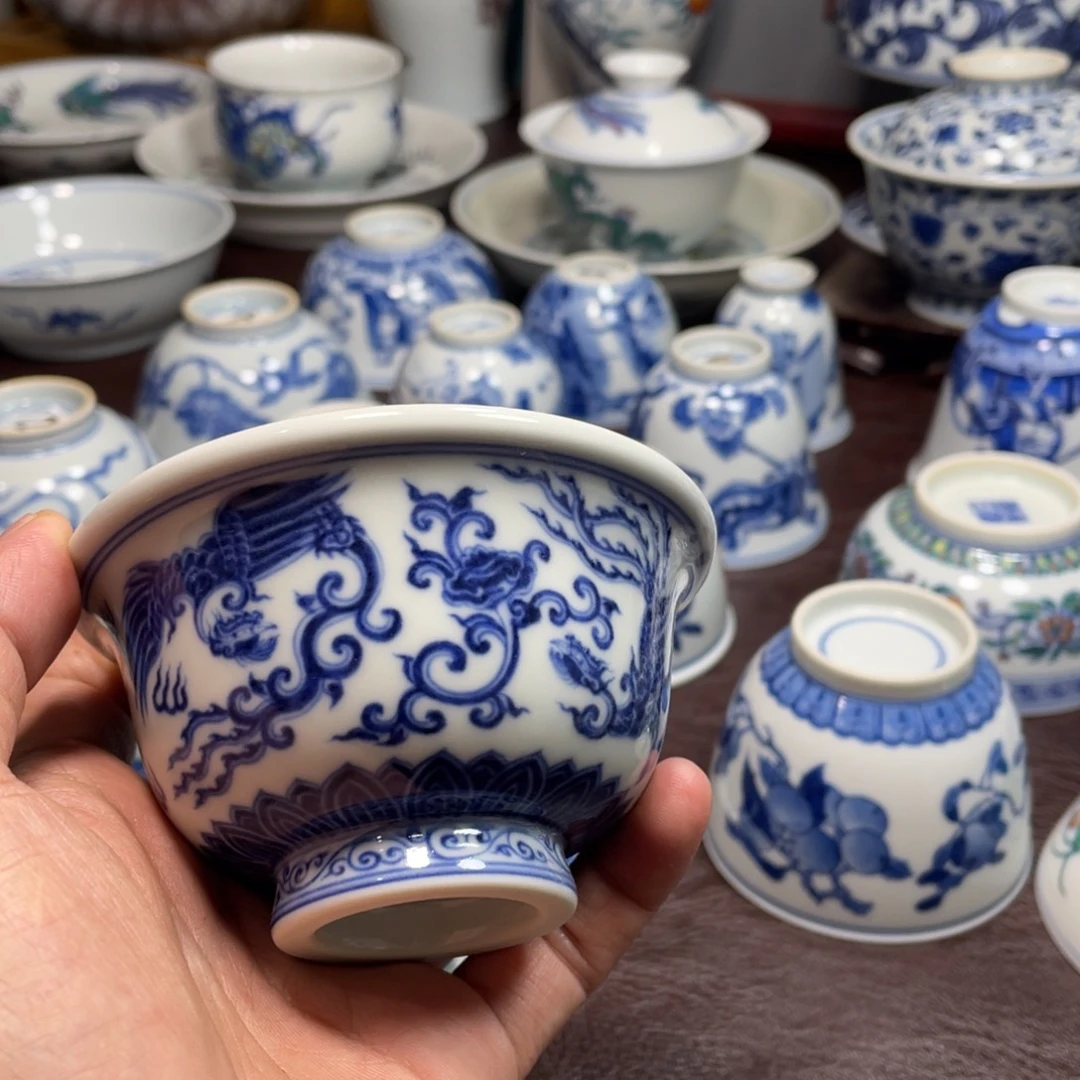 杯景德镇陶瓷现代手工陶瓷茶具