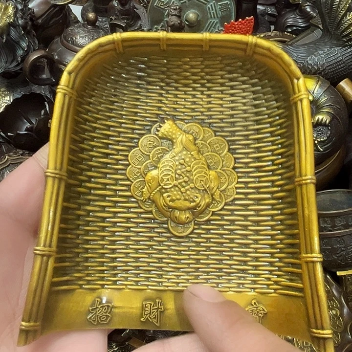 顺顺利利，铜器摆件