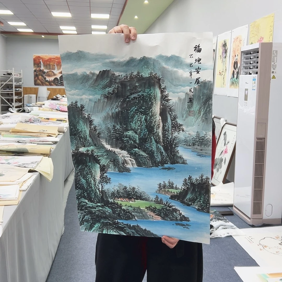 国画国画作品纯手绘