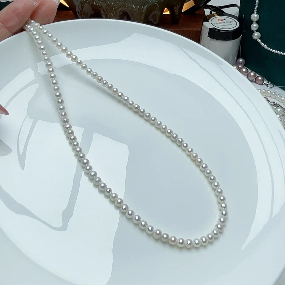 未镶嵌颈饰淡水珍珠