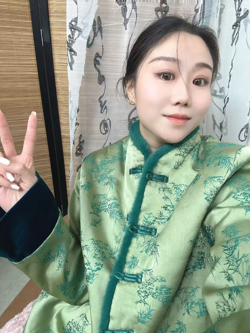 【澜公子7022】玉竹*冬季夹棉新款气质百搭新中式时尚国风短外套