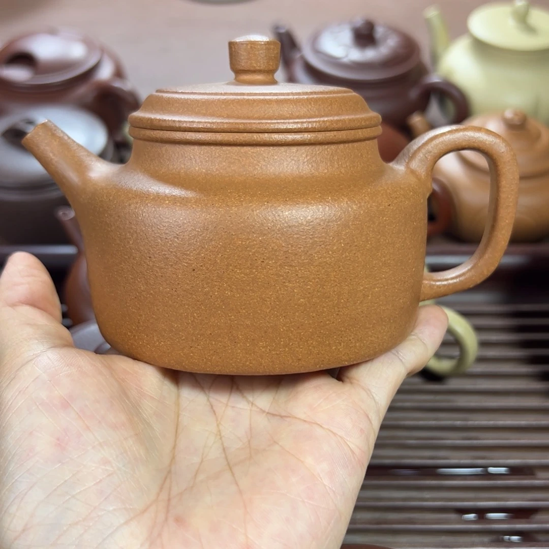 茶壶段泥黄降坡 德钟 270cc