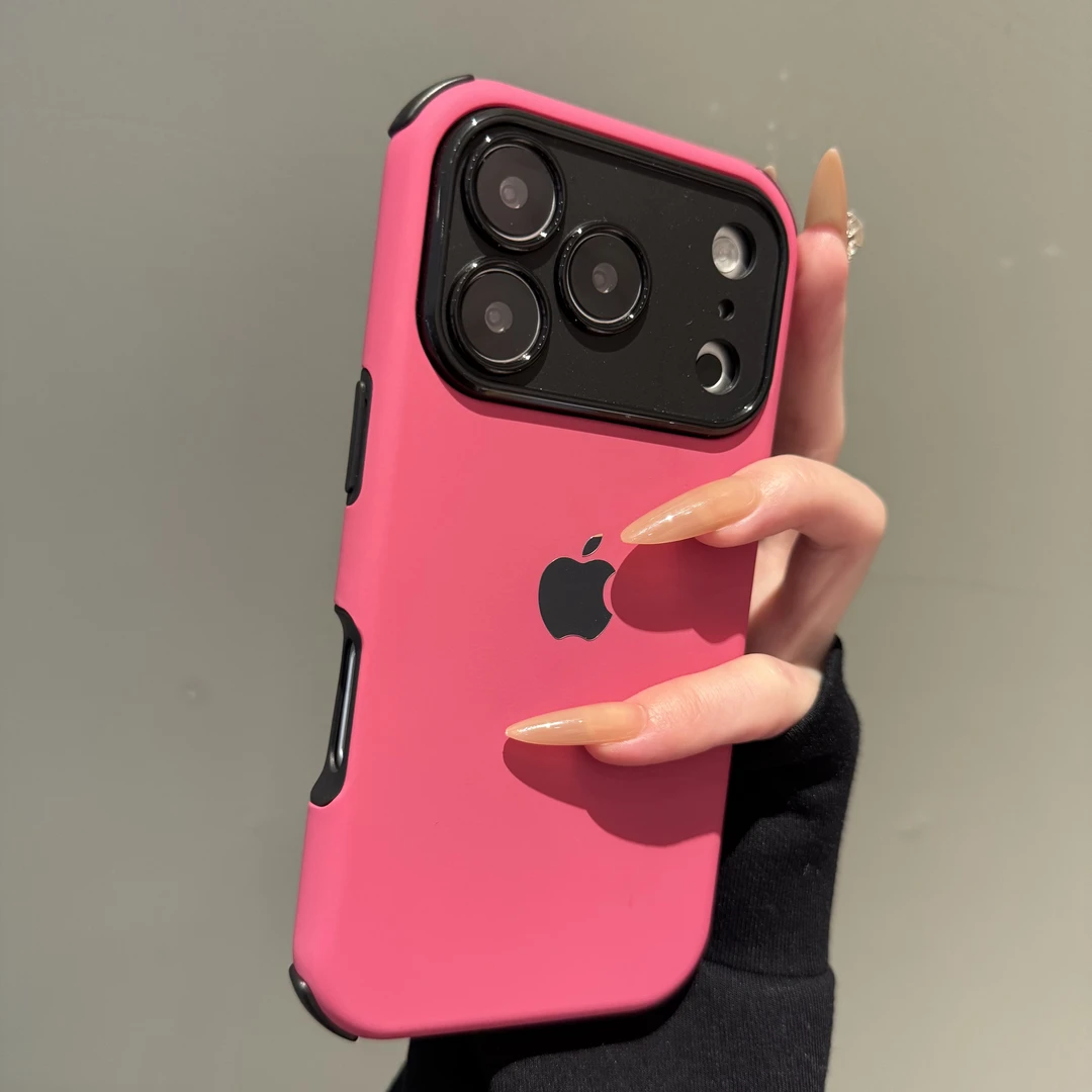 高级肤感二合一适用苹果17promax手机壳时尚iPhone16创意15个性14