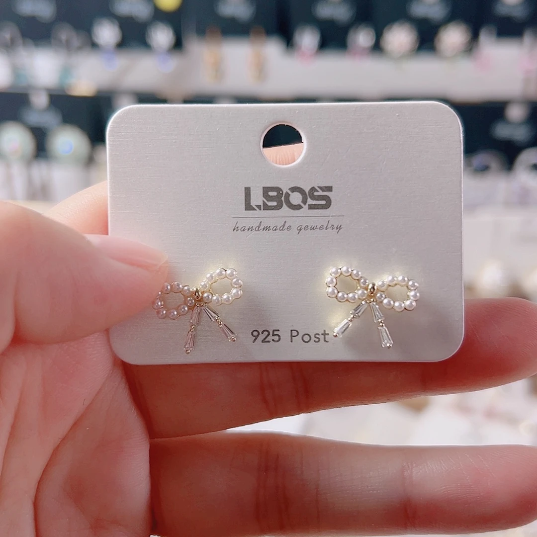 锆石纯铜合金耳环的