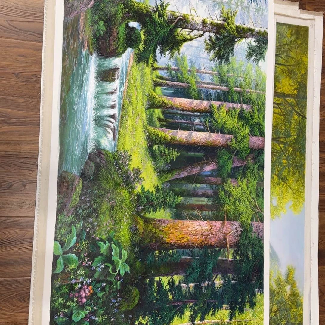 油画加油加油努力加油加油