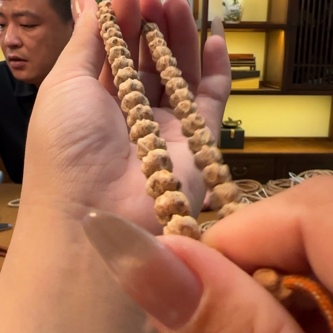 暗***符手串柏香籽/百香籽盘古手持8