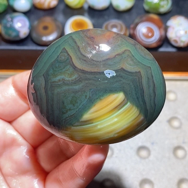 未镶嵌玛瑙/玉髓珠宝半成品20