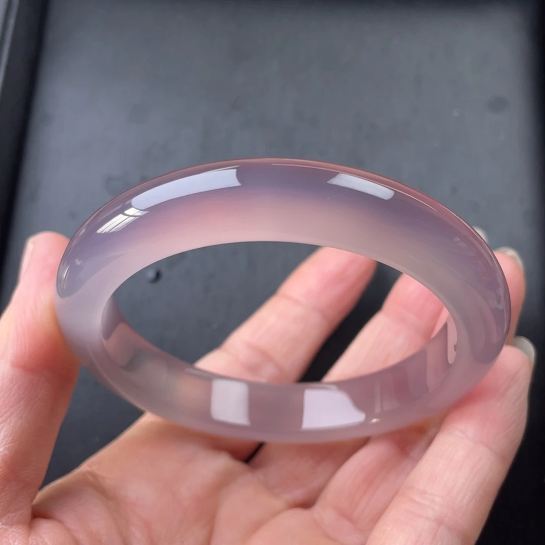 玛瑙/玉髓手镯未镶嵌59圈口