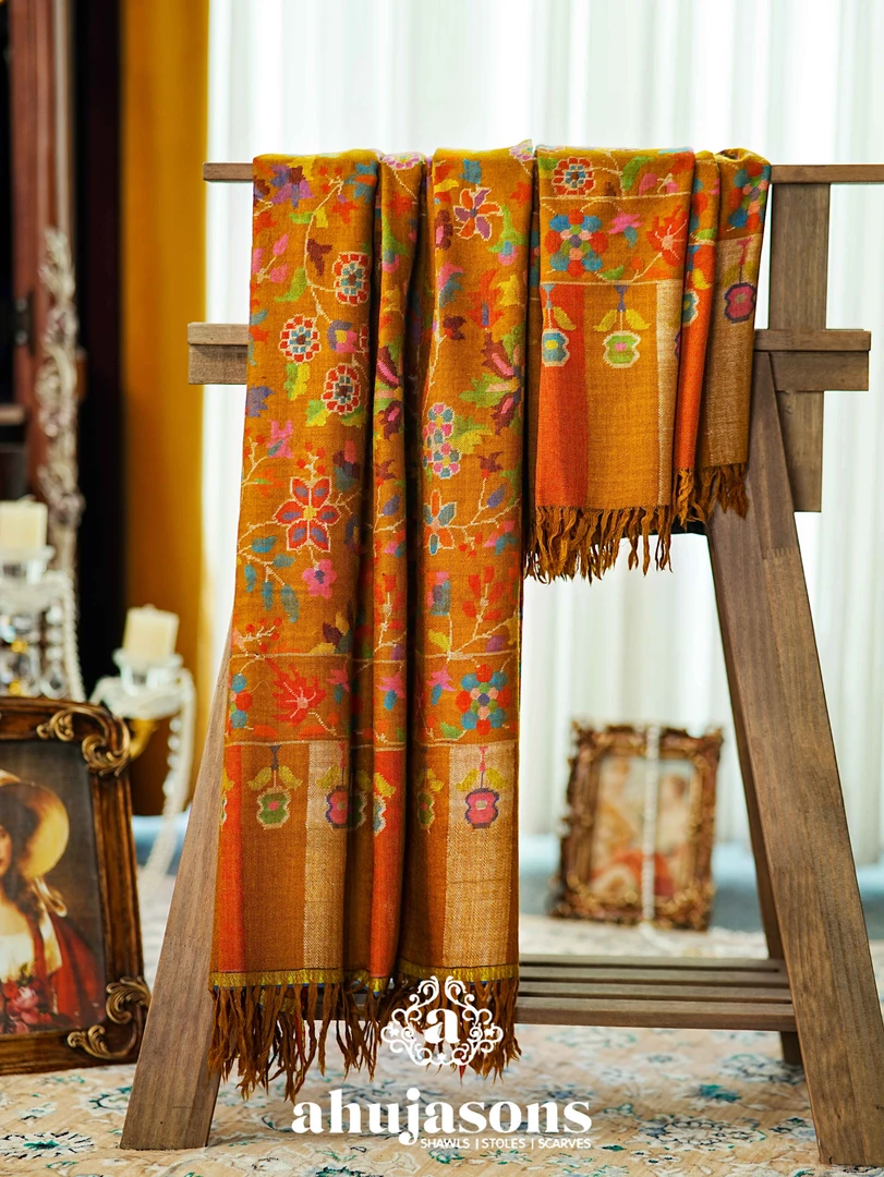 克什米尔pashmina披肩围巾卡尼 135*270 60094-AS02149253
