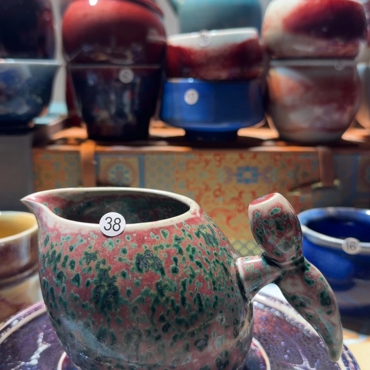 陶摆件钧钧瓷公道杯精品系列