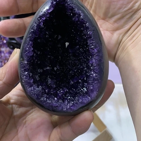 【闪购商品】未镶嵌珠宝半成品紫晶铁*