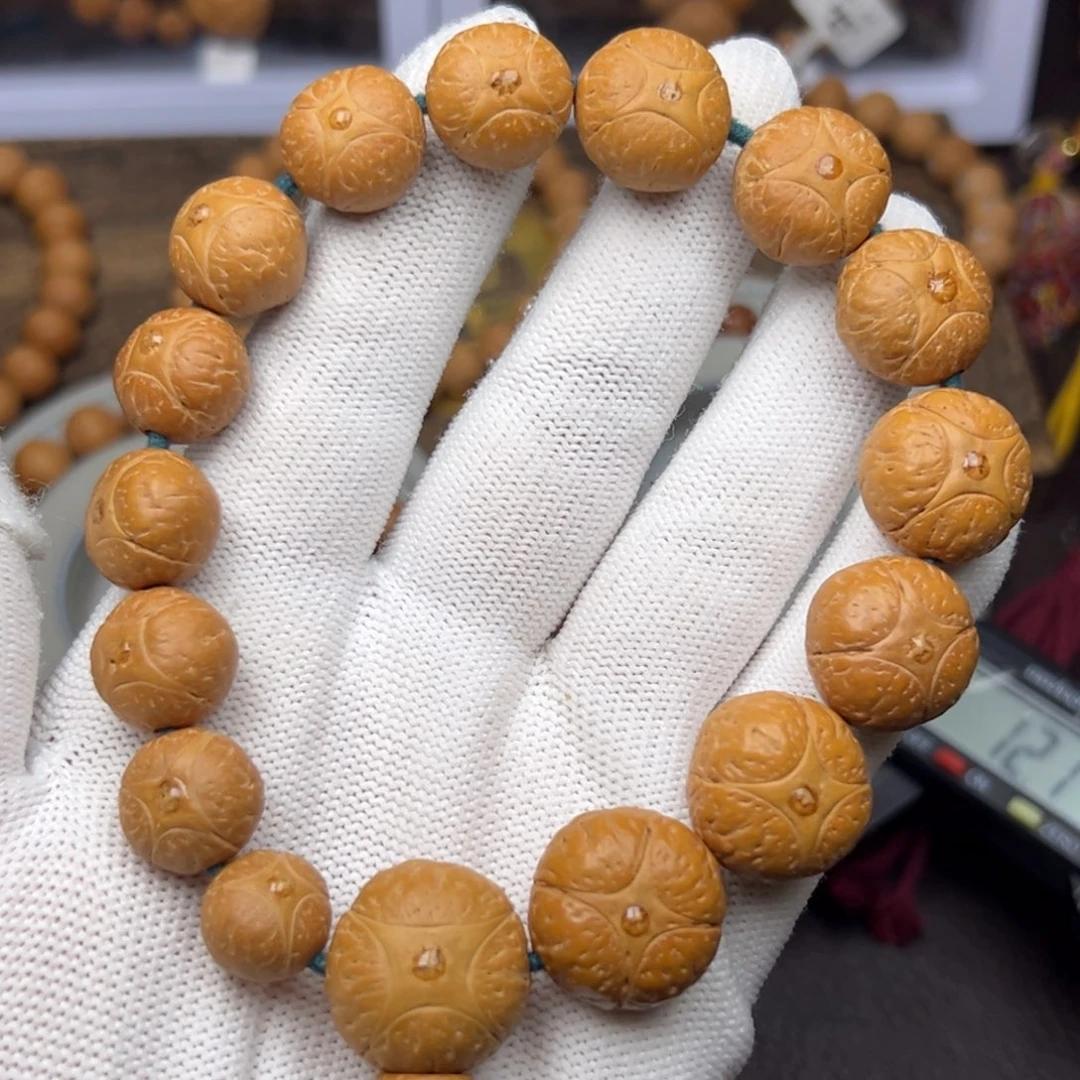 凤眼菩提手串火***曦菩提