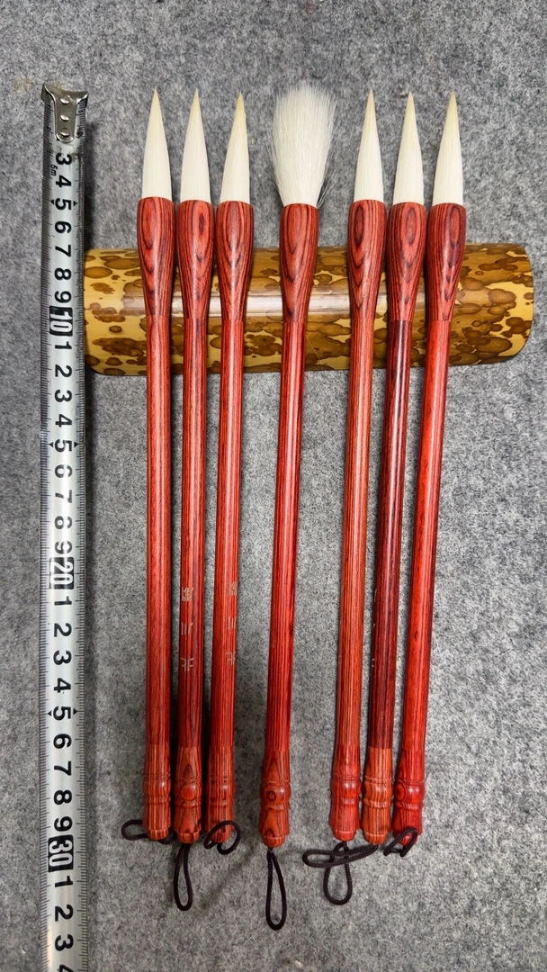 微加健羊毫（出峰5/内口径1.4/外口径1.5）檀木杆