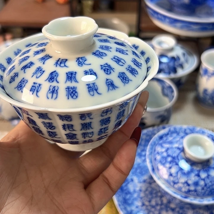 举*厨手绘景德镇陶瓷杯子