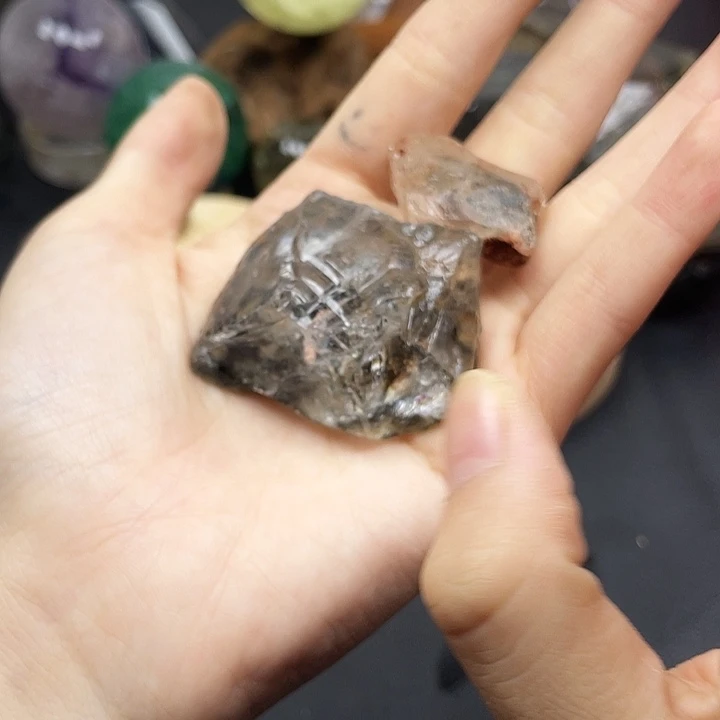 珠宝半成品水晶未镶嵌233水晶石