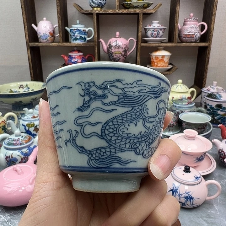 摆件陶景德镇陶瓷567老厂瓷49