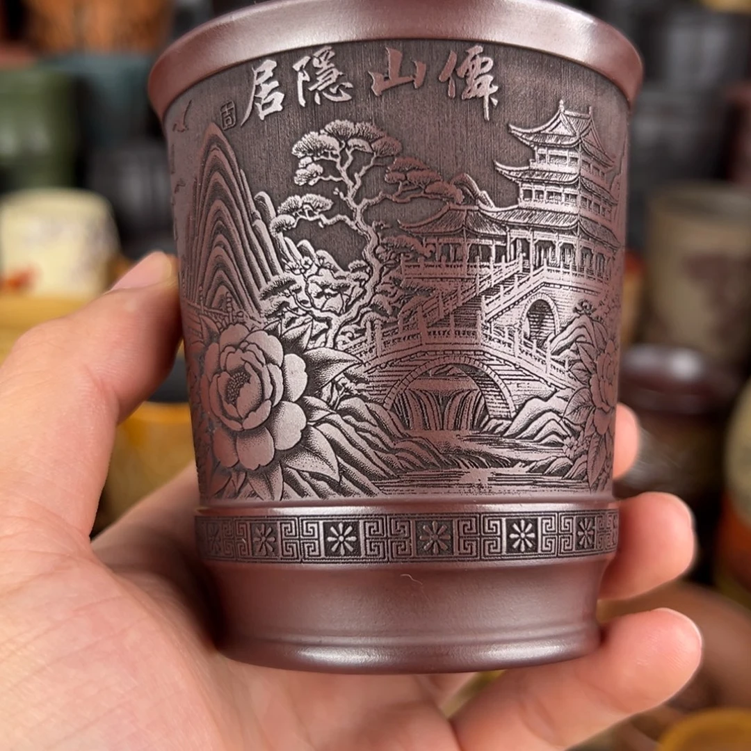 茶杯紫砂紫砂主人杯