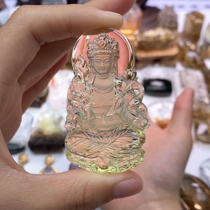 水晶颈饰未镶嵌u****n定制