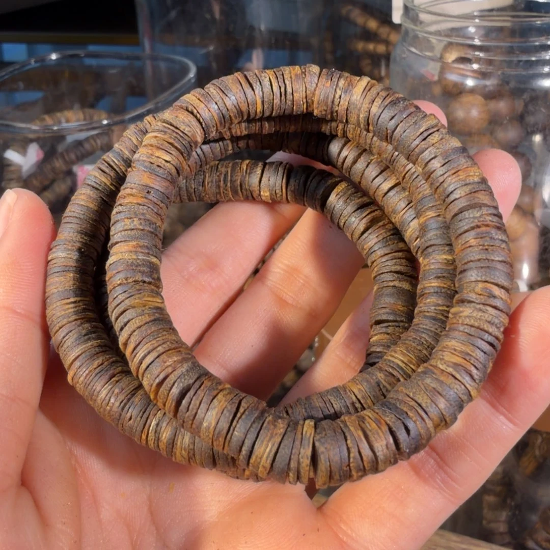 沉香碎屑沉香沉水片珠发一条