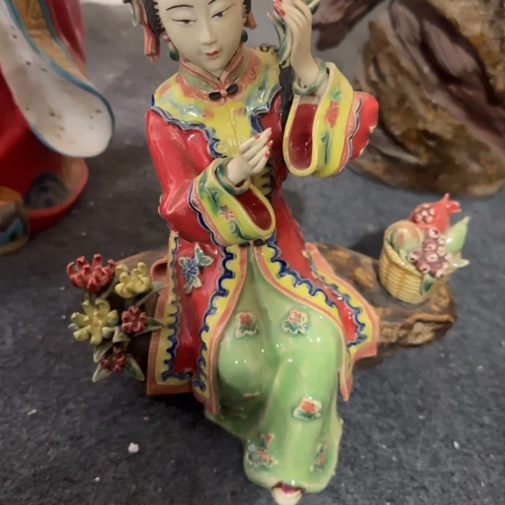 其他陶石湾摆件人物公仔