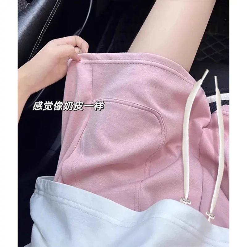 G24#(4.23-48H) 孕妇抽绳短裤夏季新款薄款休闲时尚短裤A字工装短