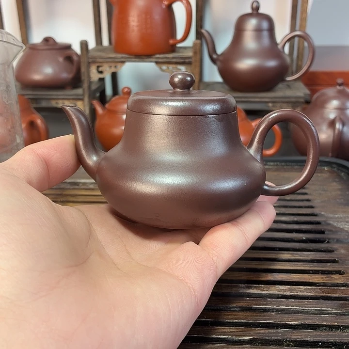 茶壶紫砂原矿紫砂手工制作