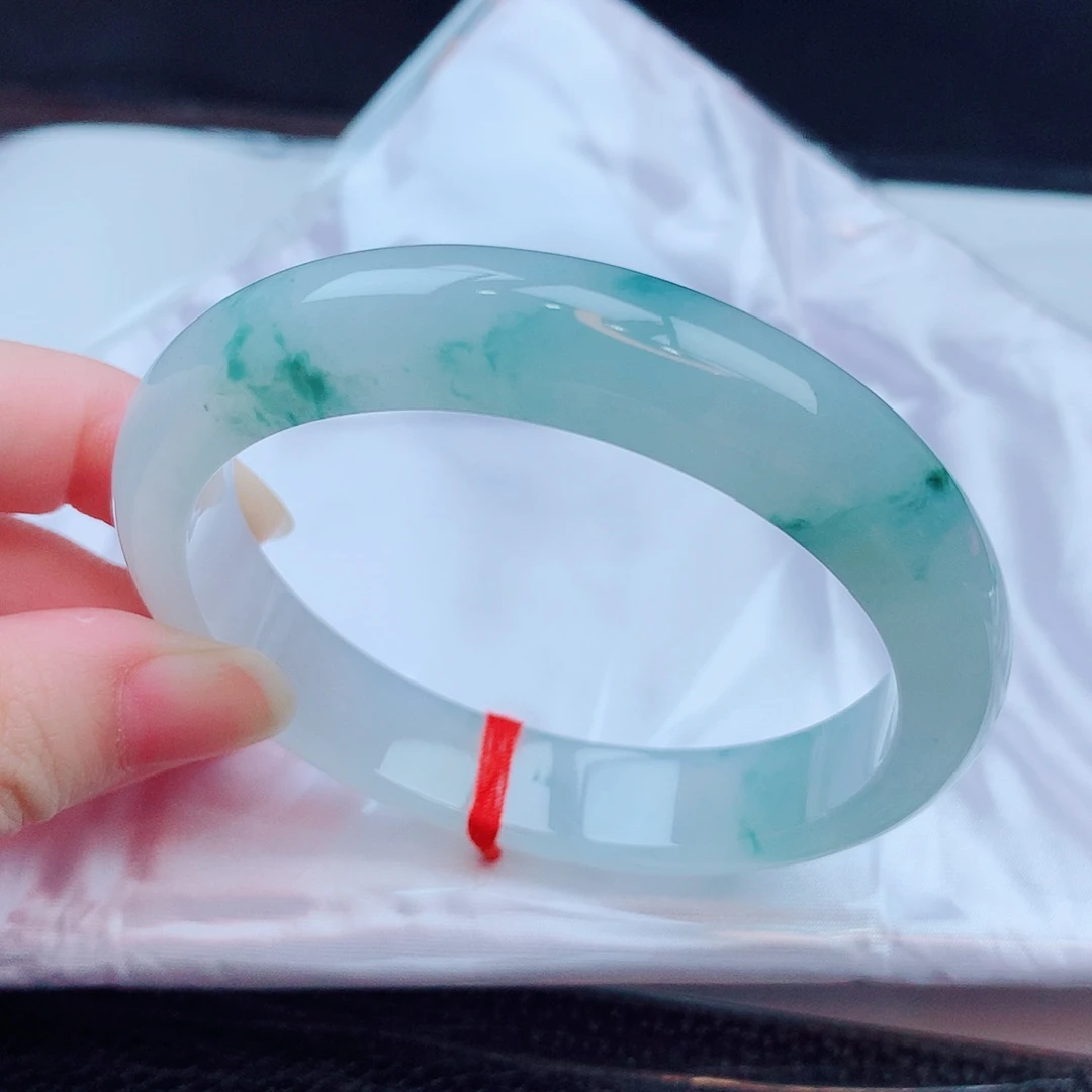 翡翠未镶嵌手镯缅甸天然翡翠A货手镯