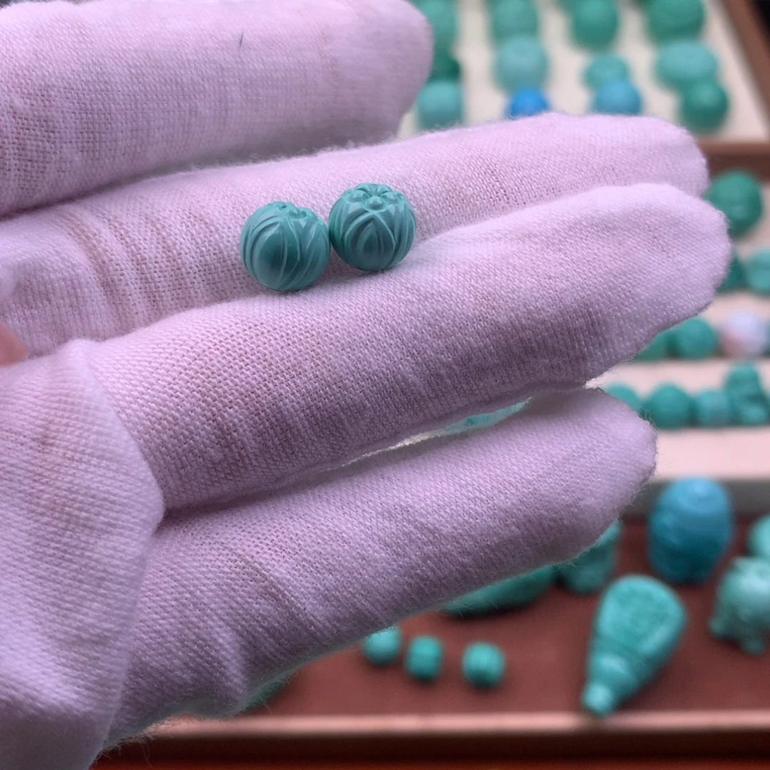 原生态散珠配饰莲花卡8+