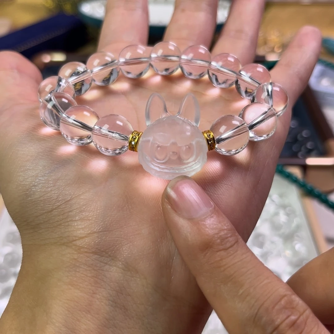 【闪购商品】水晶手链未镶嵌拉不不