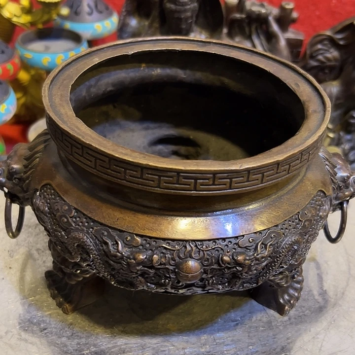 大***处黄铜摆件，文房工艺品摆件