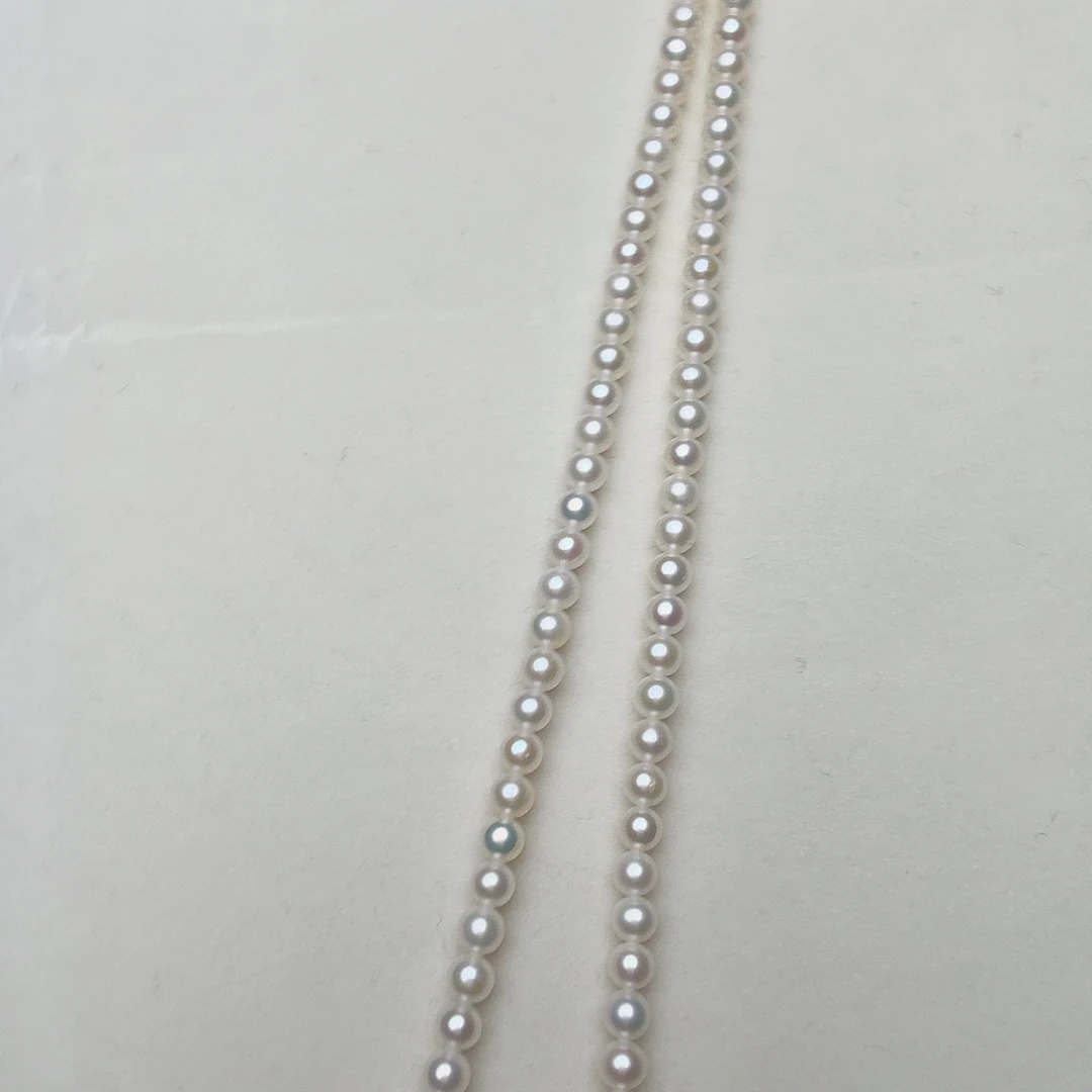 银S925镶嵌淡水珍珠项链