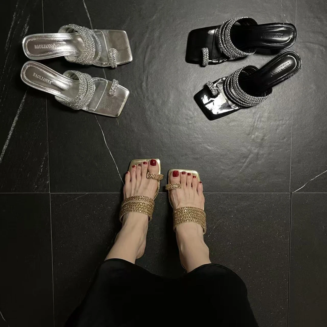 小柒TX2‘200-230’【上选尺码下选编号】时尚高级感凉拖鞋女夏新款