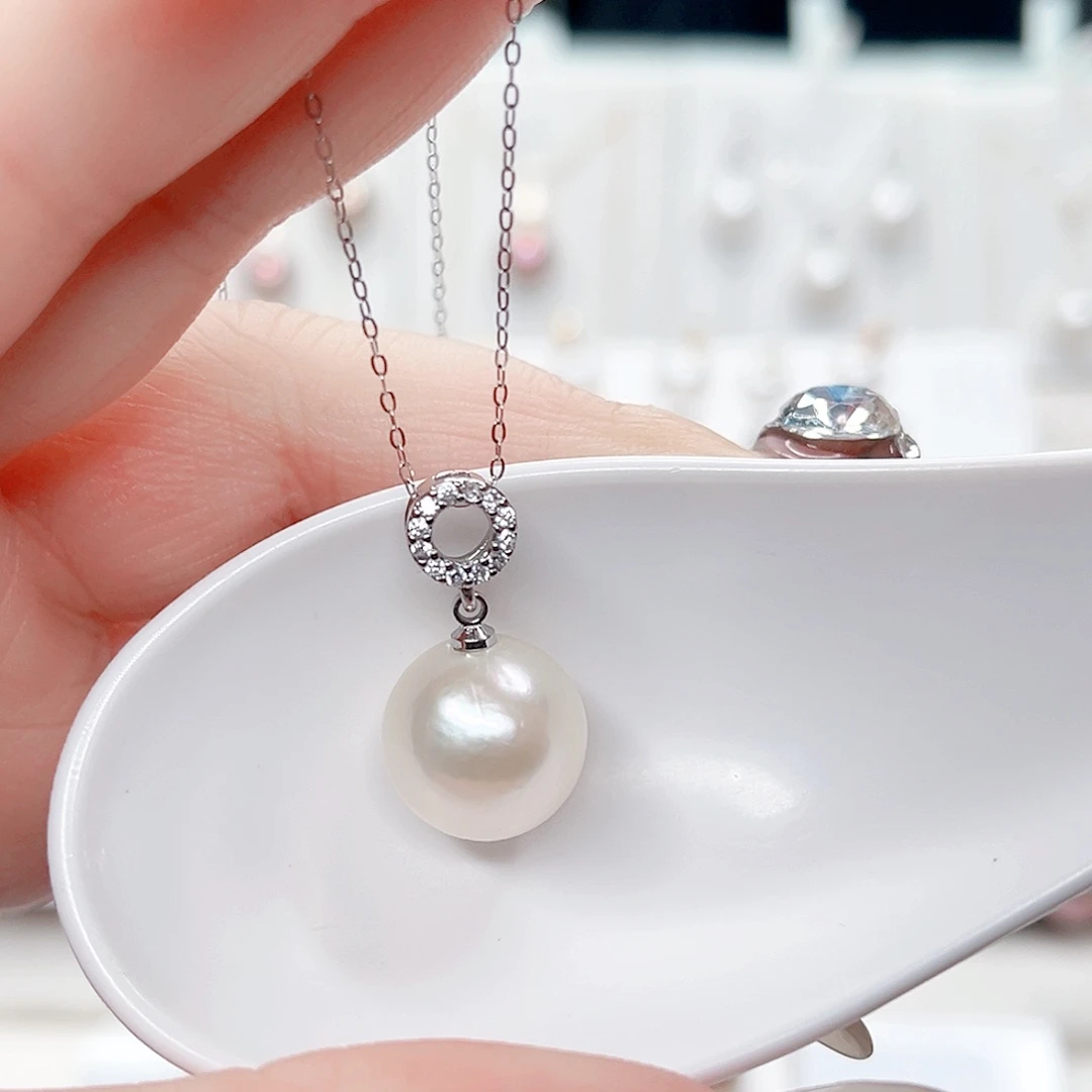 淡水珍珠合金吊坠(赠链)