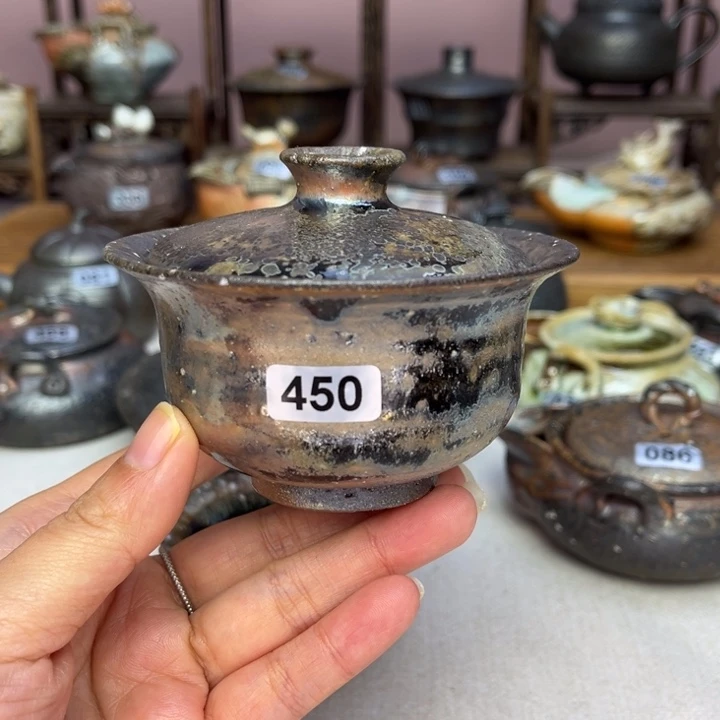 壶裸柴烧陶瓷茶具
