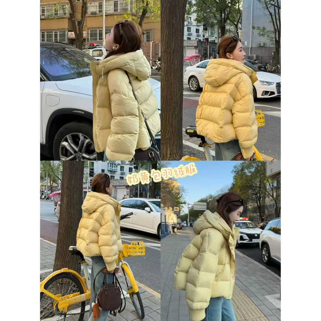 【有袖又瘦短款羽绒服】小允姐姐2025新款时尚高级羽绒服【1124】