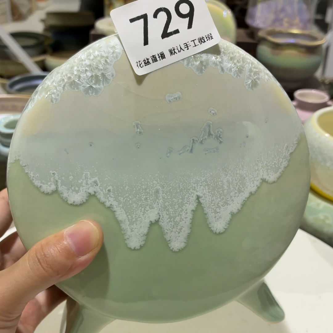 手工花盆景德镇花盆