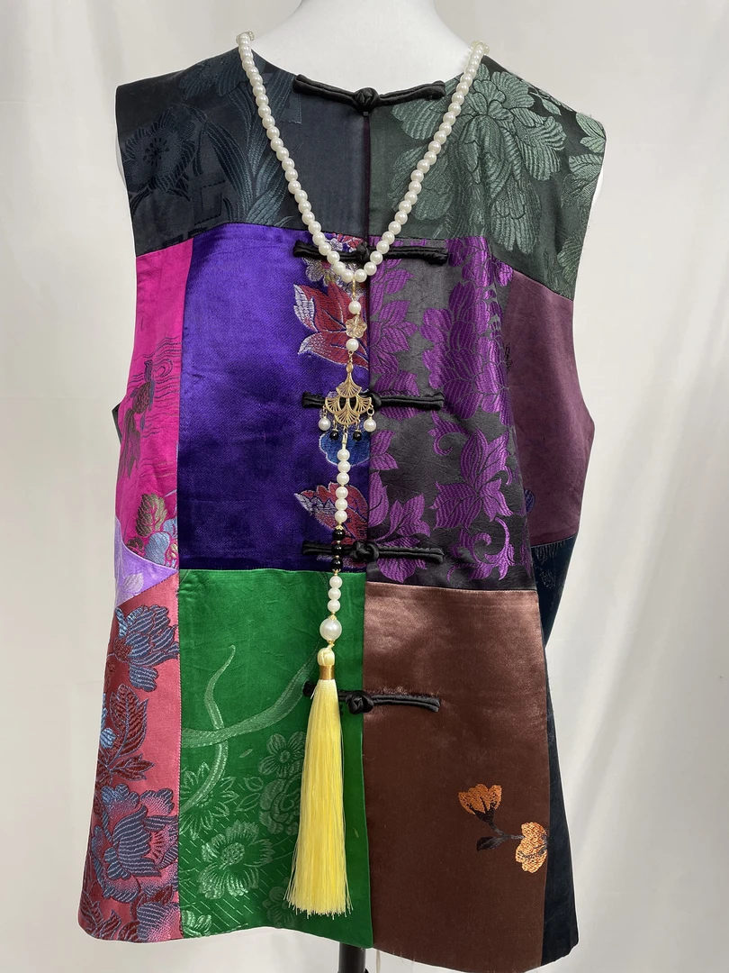 锦彤中式国潮风  夏季清凉马甲复古国风女款上衣