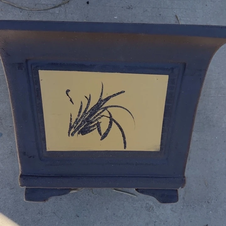 紫砂花盆450-6。        各色