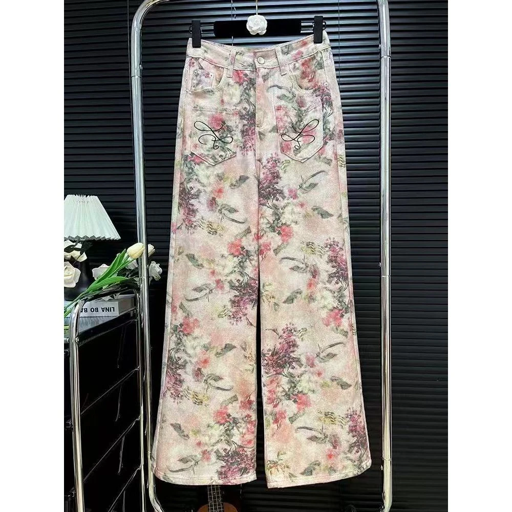 『时尚牛仔裤Y』舒适简约潮流洋气减龄牛仔裤3565