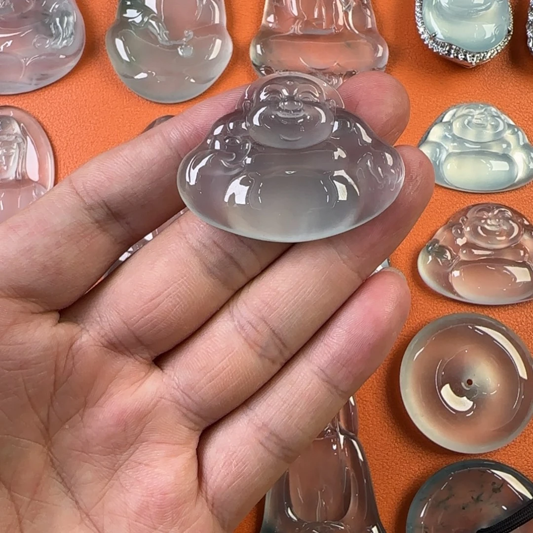 翡翠未镶嵌颈饰天然