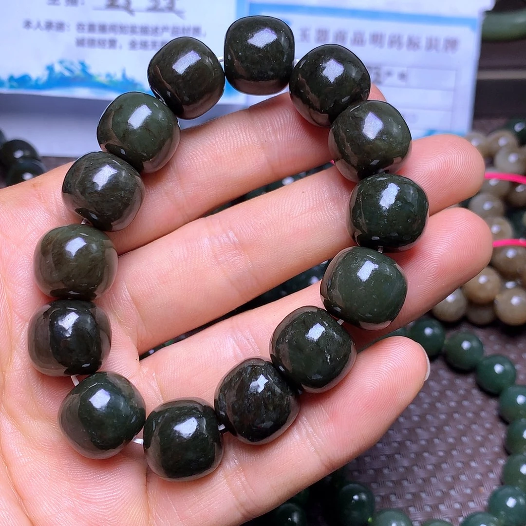 金***仓颈饰未镶嵌和田玉16