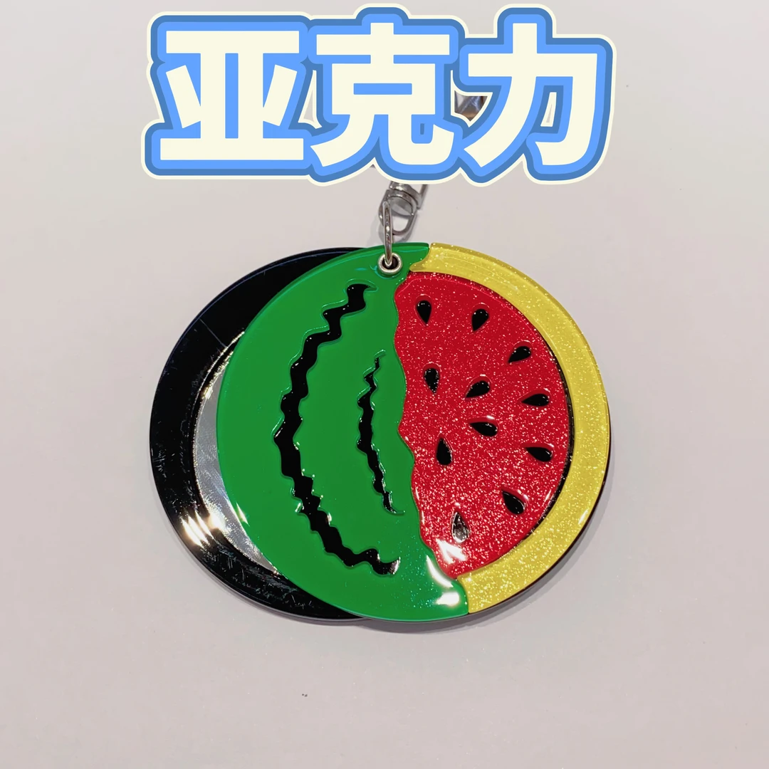 【SY-20494】 卡通镜三丽鸥成人儿童卡通西瓜便携小镜子