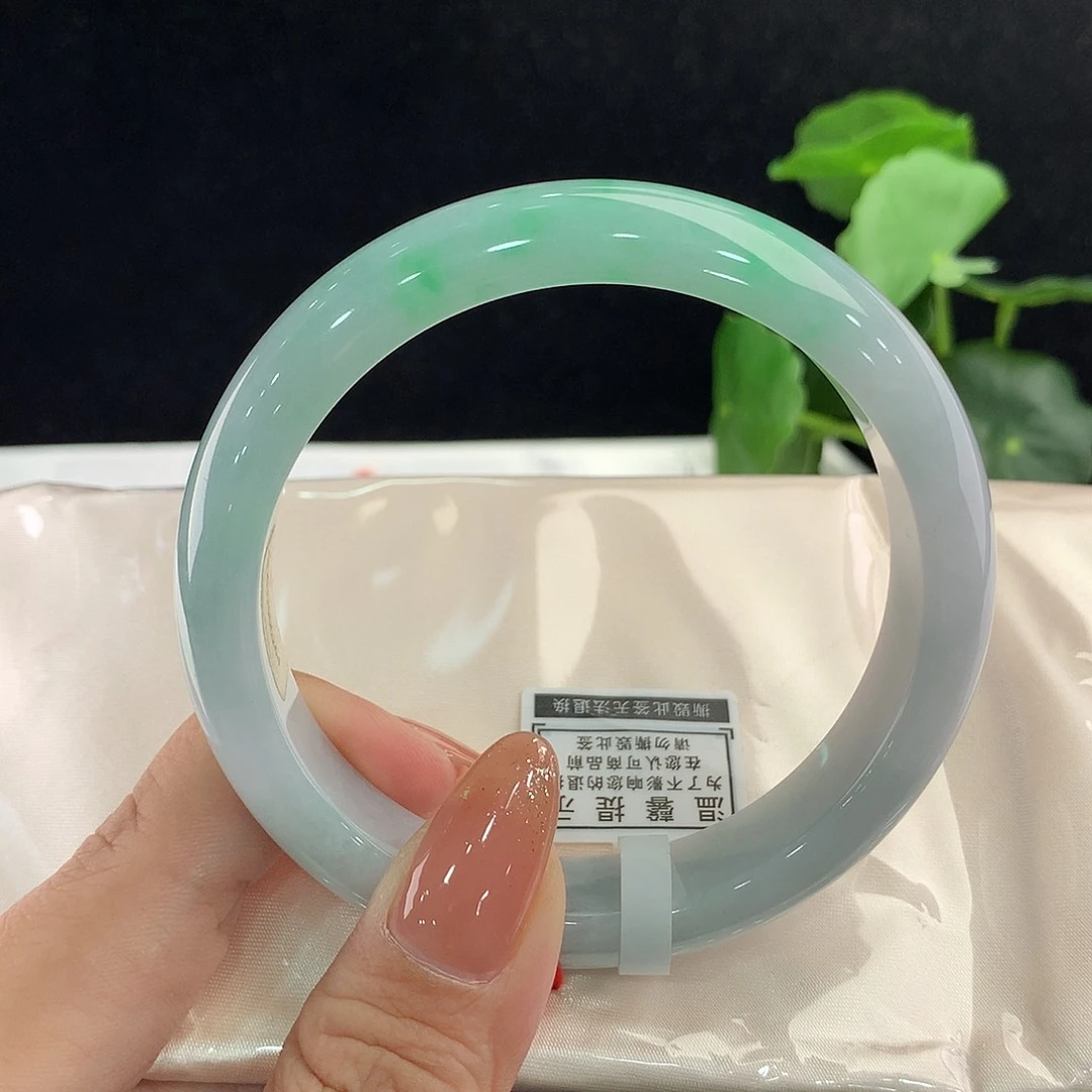 未镶嵌手镯翡翠正61.7