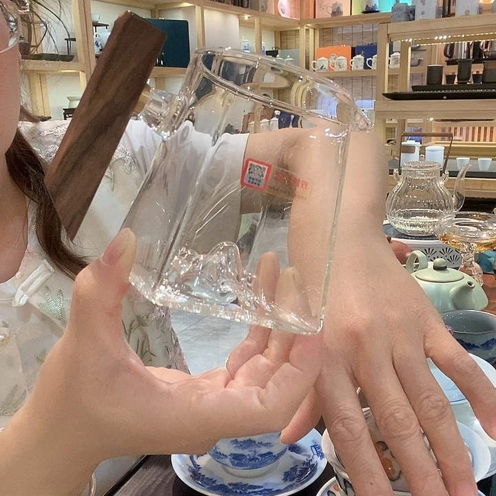 耐高温玻璃材质公杯