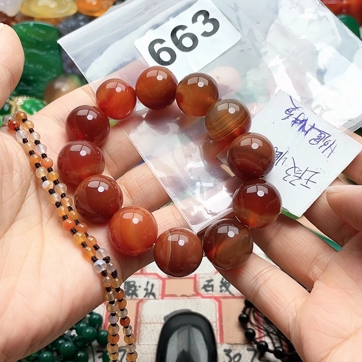 玛瑙/玉髓颈饰合金源**断