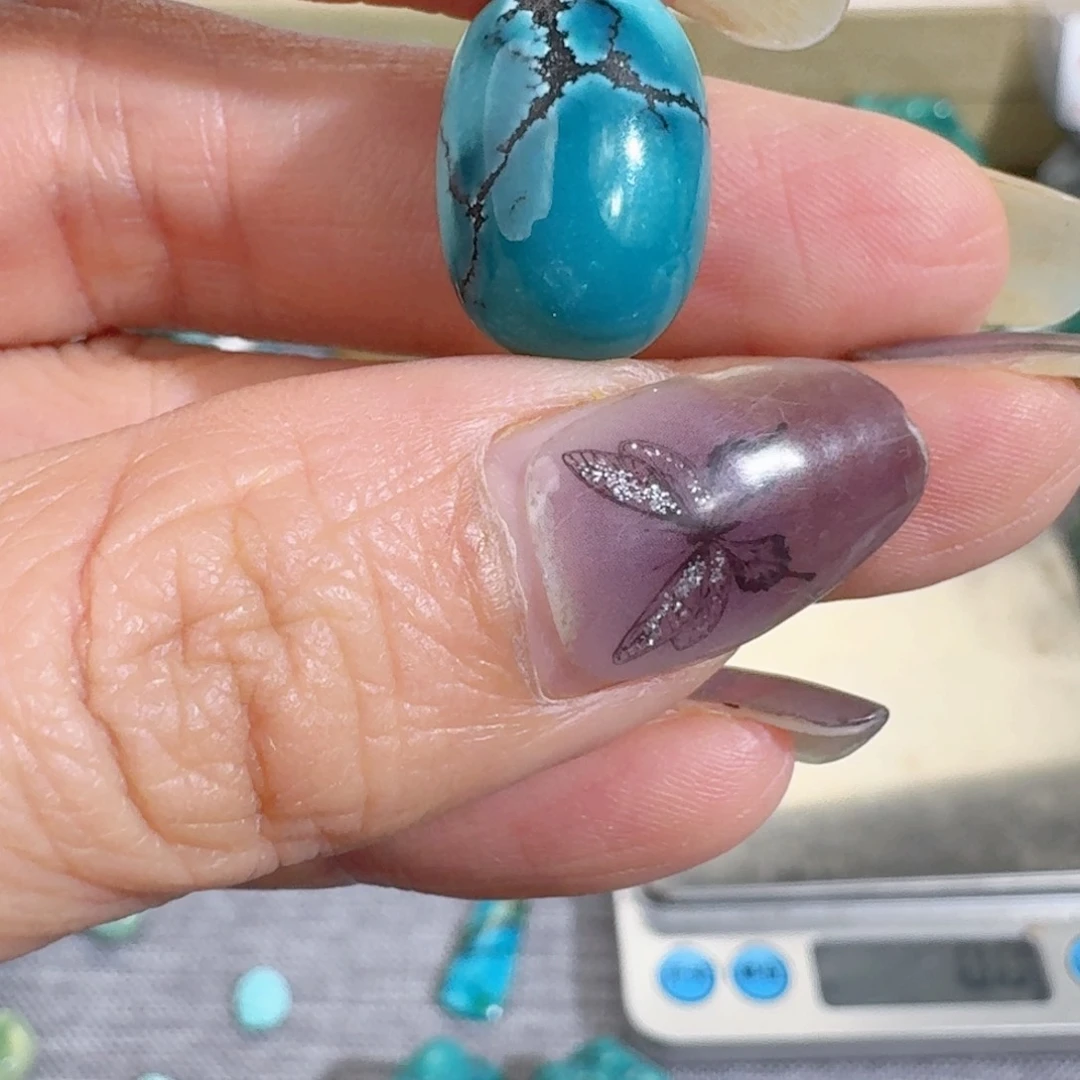 未镶嵌绿松石随型
