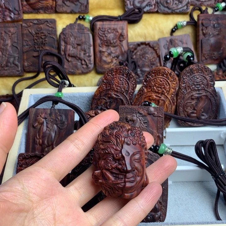 黄花梨/降香黄檀吊坠用****2黄花梨吊坠